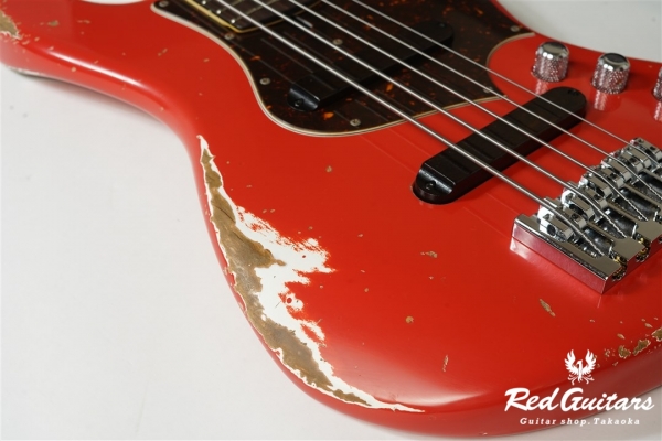  XJ-1T 5st Fiesta Red (Lacquer) Heavy Aged/Alder/R #2386